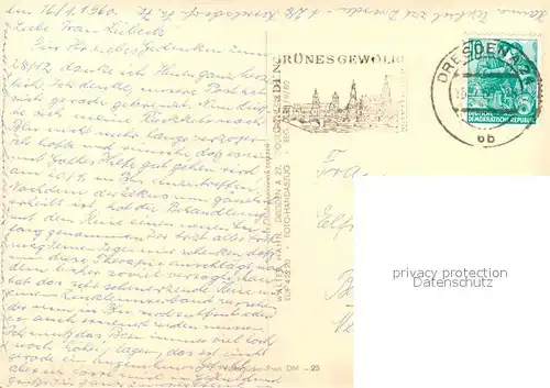 AK / Ansichtskarte Loschwitz_Dresden Luisenhof HO Gaststaette Loschwitz Dresden