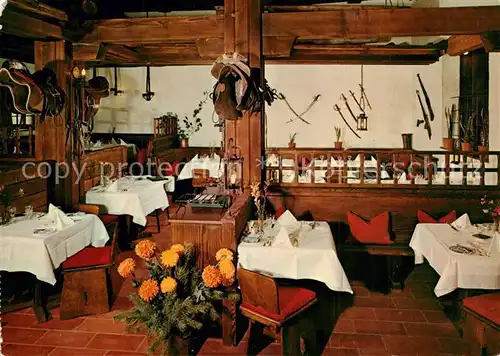 AK / Ansichtskarte Bad_Duerrheim Pferdekoppel Haenslehof Spezialitaeten Restaurant Bad_Duerrheim