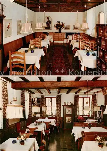 AK / Ansichtskarte Glottertal Gasthof Hotel Hirschen Restaurant Glottertal