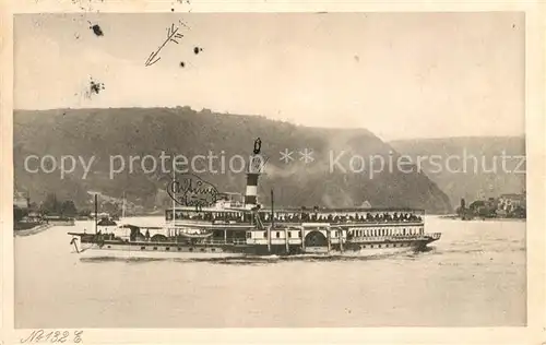 AK / Ansichtskarte Dampfer_Seitenrad K?ln D?sseldorfer Rheindampfschifffahrt  