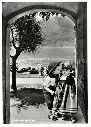 AK / Ansichtskarte Trachten_Schweiz Tessin Ticino Bambini Ticinesi 