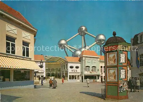 AK / Ansichtskarte Exposition_Universelle_Bruxelles_1958 Placedu Fourquet 