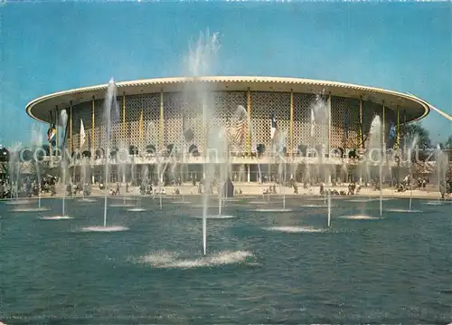 AK / Ansichtskarte Exposition_Universelle_Bruxelles_1958 Pavillon des Etats Unis 