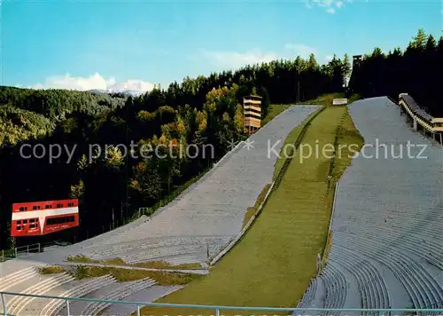 AK / Ansichtskarte Ski Flugschanze Innsbruck Olympiaschanze Bergisel 