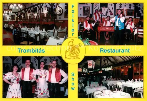 AK / Ansichtskarte Budapest Trombitas Restaurant Hausmusik Budapest