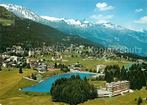 AK / Ansichtskarte Crans Montana Panorama Crans Montana