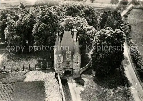 AK / Ansichtskarte Carrouges Chateau Fliegeraufnahme Carrouges