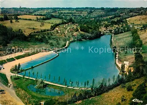 AK / Ansichtskarte Vimoutiers Fliegeraufnahme Centre de Loisirs Vimoutiers