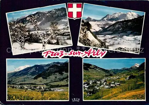 AK / Ansichtskarte Praz sur Arly Station Mont Blanc Rochebrune Praz sur Arly