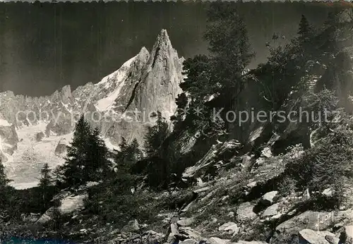 AK / Ansichtskarte Chamonix Aiguille du Dru Chamonix