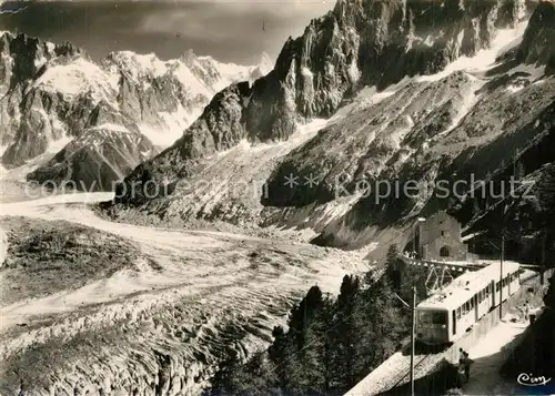 AK / Ansichtskarte Chamonix Mer de Clace Grandes Jorassey Chamonix