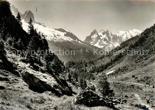 AK / Ansichtskarte Chamonix Mont Blanc Col des Montets Chamonix