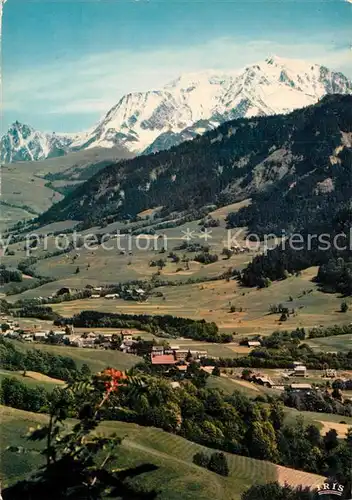 AK / Ansichtskarte Praz sur Arly Panorama Mont Blanc Praz sur Arly