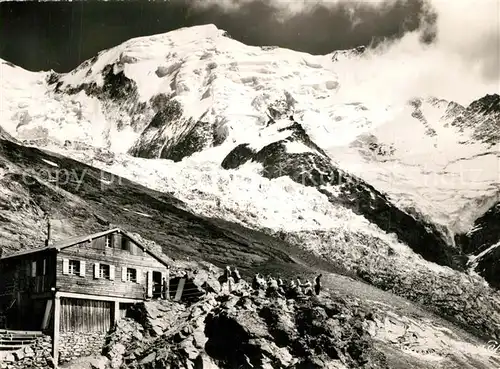 AK / Ansichtskarte Saint Gervais les Bains Nid d Aigle Aiguille Glacier de Bionnassay Saint Gervais les Bains