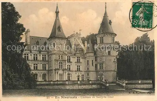 AK / Ansichtskarte Nivernais Chateau du Sully la Tour Nivernais
