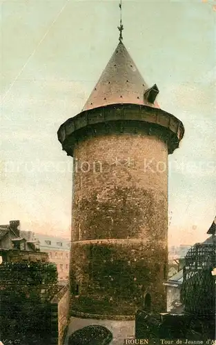AK / Ansichtskarte Rouen Tour de Jeanne d`Arc Rouen