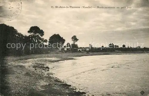 AK / Ansichtskarte Saint Jean le Thomas Plage Saint Jean le Thomas