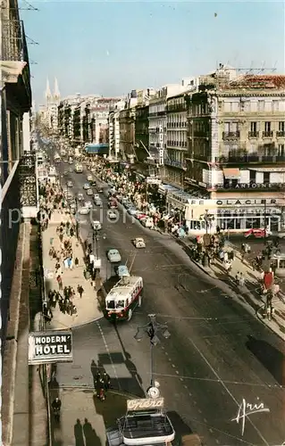 AK / Ansichtskarte Marseille_Bouches du Rhone La Canebiere Marseille