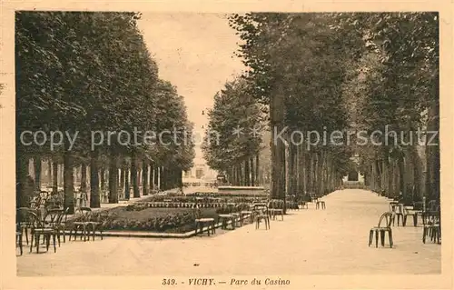 AK / Ansichtskarte Vichy_Allier Parc du Casino Vichy Allier
