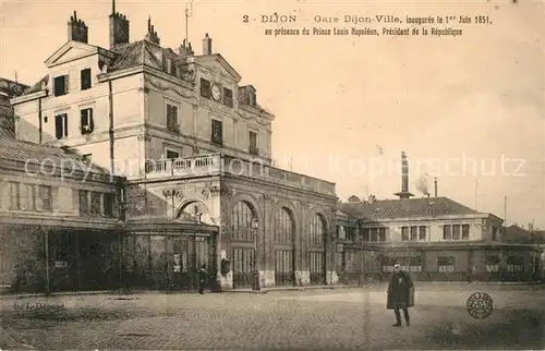AK / Ansichtskarte Dijon_Cote_d_Or Gare Dijon_Cote_d_Or