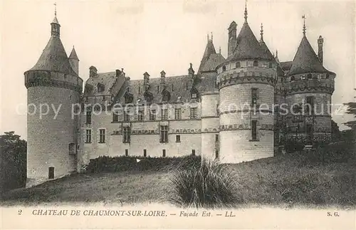 AK / Ansichtskarte Chaumont sur Loire Chateau Chaumont sur Loire