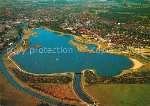 AK / Ansichtskarte Bocholt_Westfalen Fliegeraufnahme Erholungsheim Aasee Bocholt_Westfalen