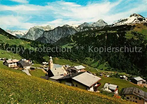 AK / Ansichtskarte Fontanella Grosses Walsertal Fontanella