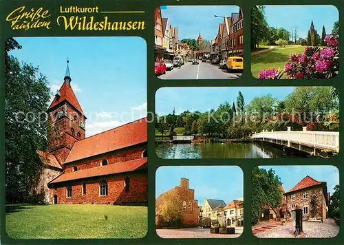 AK / Ansichtskarte Wildeshausen Kiche Br?cke  Wildeshausen