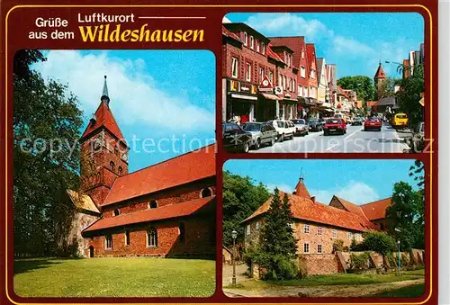AK / Ansichtskarte Wildeshausen Kirche Strassenpartie Wildeshausen