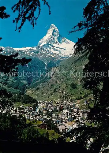 AK / Ansichtskarte Zermatt_VS Matterhorn  Zermatt_VS