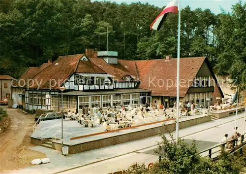 AK / Ansichtskarte Hitzacker_Elbe Hotel Restaurant Waldfrieden Hitzacker Elbe