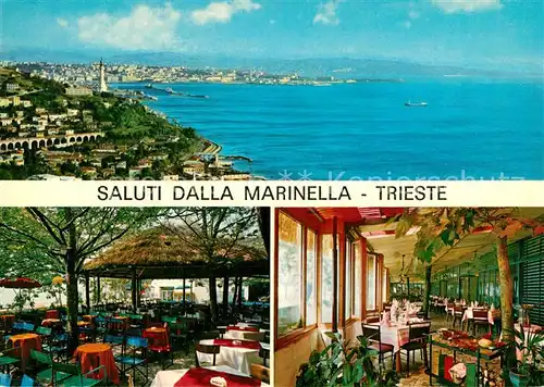 AK / Ansichtskarte Trieste Panorama Ristorante Alla Marinella Trieste