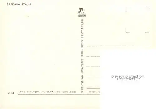 AK / Ansichtskarte Gradara Fliegeraufnahme Gradara