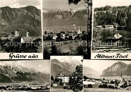AK / Ansichtskarte Aldrans Teilansichten Landschaftspanorama Alpen Aldrans