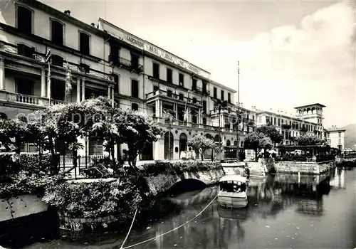 AK / Ansichtskarte Cadenabbia_Lago_di_Como Hotel Belle Vue am Comer See Cadenabbia_Lago_di_Como