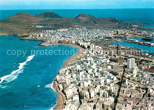 AK / Ansichtskarte Las_Palmas_Gran_Canaria Vista parcial aerea Las_Palmas_Gran_Canaria