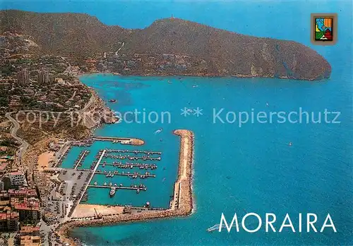 AK / Ansichtskarte Moraira Fliegeraufnahme Moraira