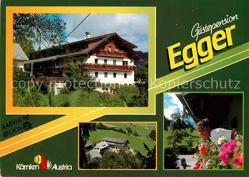 AK / Ansichtskarte Weissbriach Gaestepension Egger Weissbriach