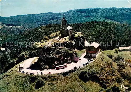 AK / Ansichtskarte Dabo_Moselle Vue aerienne du Rocher Sain Leon Dabo_Moselle