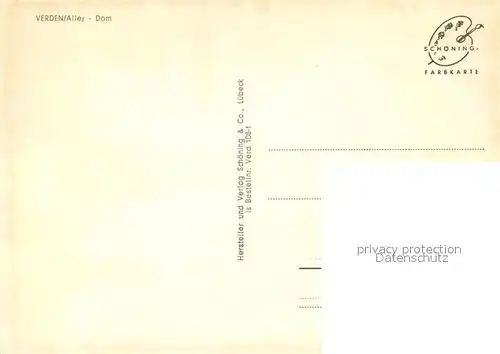 AK / Ansichtskarte Verden_Aller Dom innen Verden_Aller