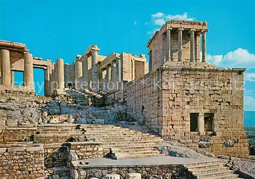 AK / Ansichtskarte Athenes_Athen Propylaen der Akropolis Athenes Athen