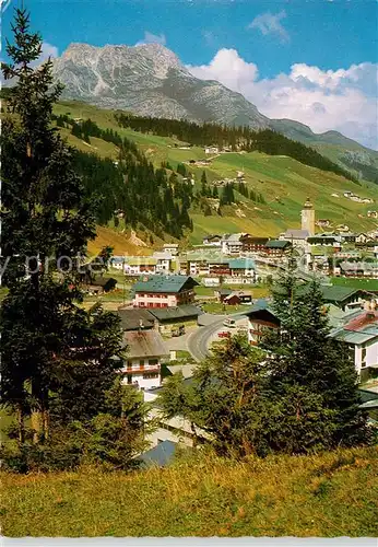 AK / Ansichtskarte Lech_Vorarlberg mit Karhorn Lech Vorarlberg