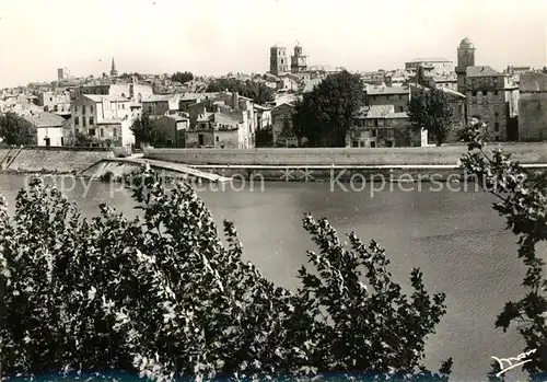 AK / Ansichtskarte Arles_Bouches du Rhone Partie am Fluss Arles_Bouches du Rhone