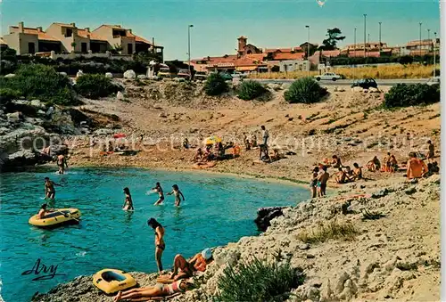 AK / Ansichtskarte Sausset les Pins Calanque et le lotissement du Grand Vallat Sausset les Pins