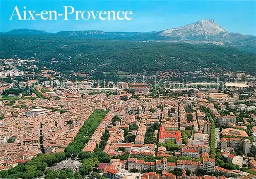 AK / Ansichtskarte Aix en Provence Fliegeraufnahme Aix en Provence