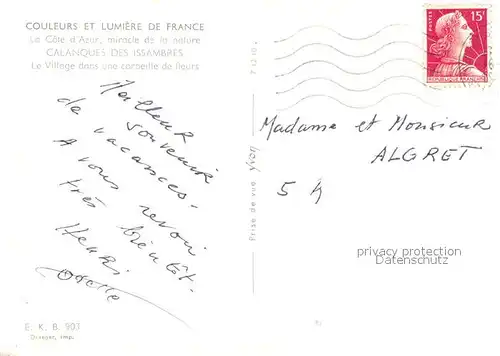 AK / Ansichtskarte Issambres_Var_Les Calanques Issambres_Var_Les