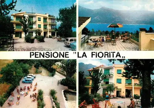 AK / Ansichtskarte Limone_sul_Garda Pensione La Fiorita Limone_sul_Garda