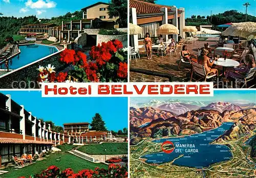 AK / Ansichtskarte Manerba_del_Garda Hotel Belveder Gardasee  Manerba_del_Garda