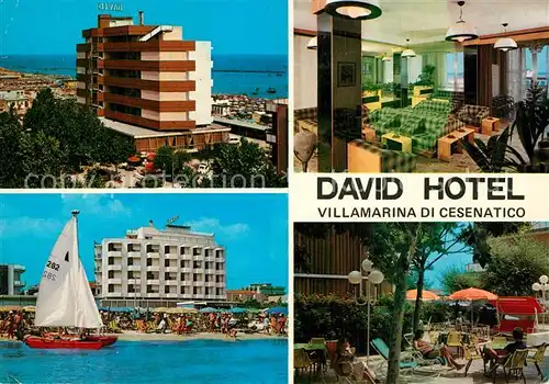 AK / Ansichtskarte Villamarina_Cesenatico David Hotel  Villamarina_Cesenatico