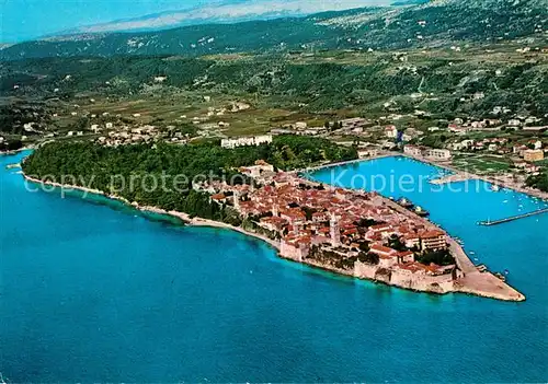 AK / Ansichtskarte Rab_Croatia Fliegeraufnahme Rab_Croatia